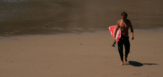 phil walk on the beach, pic by mic dragaschnig